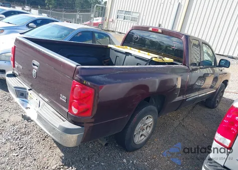2005 Dodge Dakota Laramie из США, поврежденный, VIN 1D7HE52N05S119565